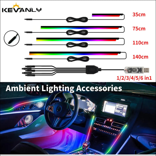 Vibrant Car Interior LED Lights