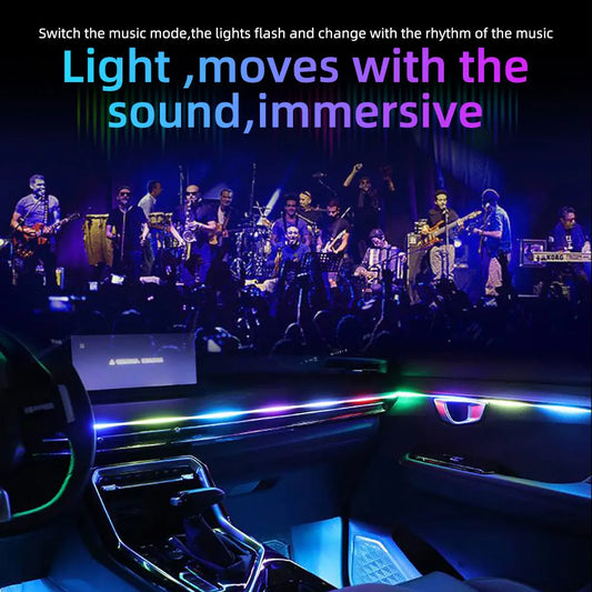 Vibrant Car Interior LED Lights